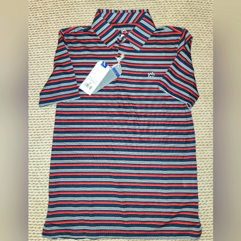 Southern Tide, Performance Polo, Striped